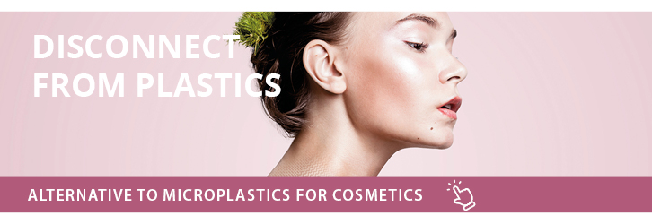 Microplastics in cosmetic products as a big problem for the environment.